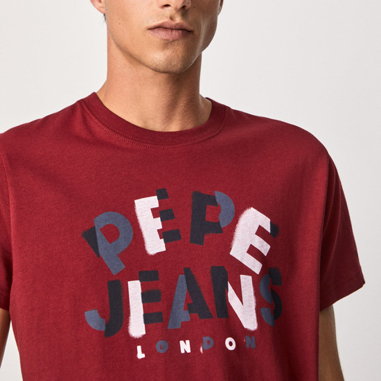 Pepe Jeans Ανδρική κοντομάνικη μπλούζα Raphael Graffiti T-Shirt